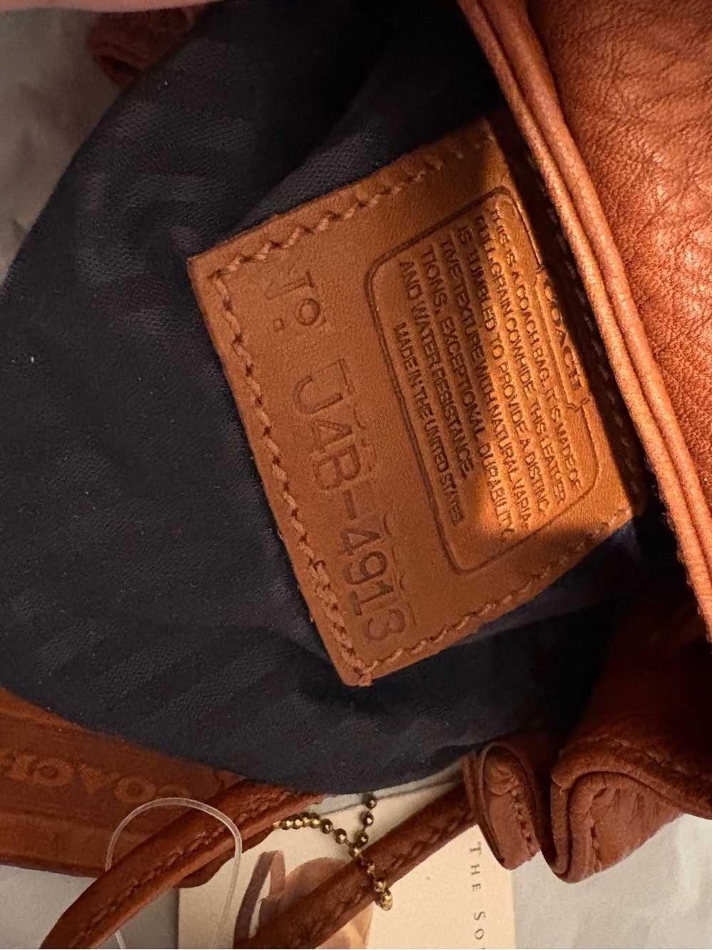 NWT Coach Mini Vintage Sonoma Pouch - Picture 11 of 11